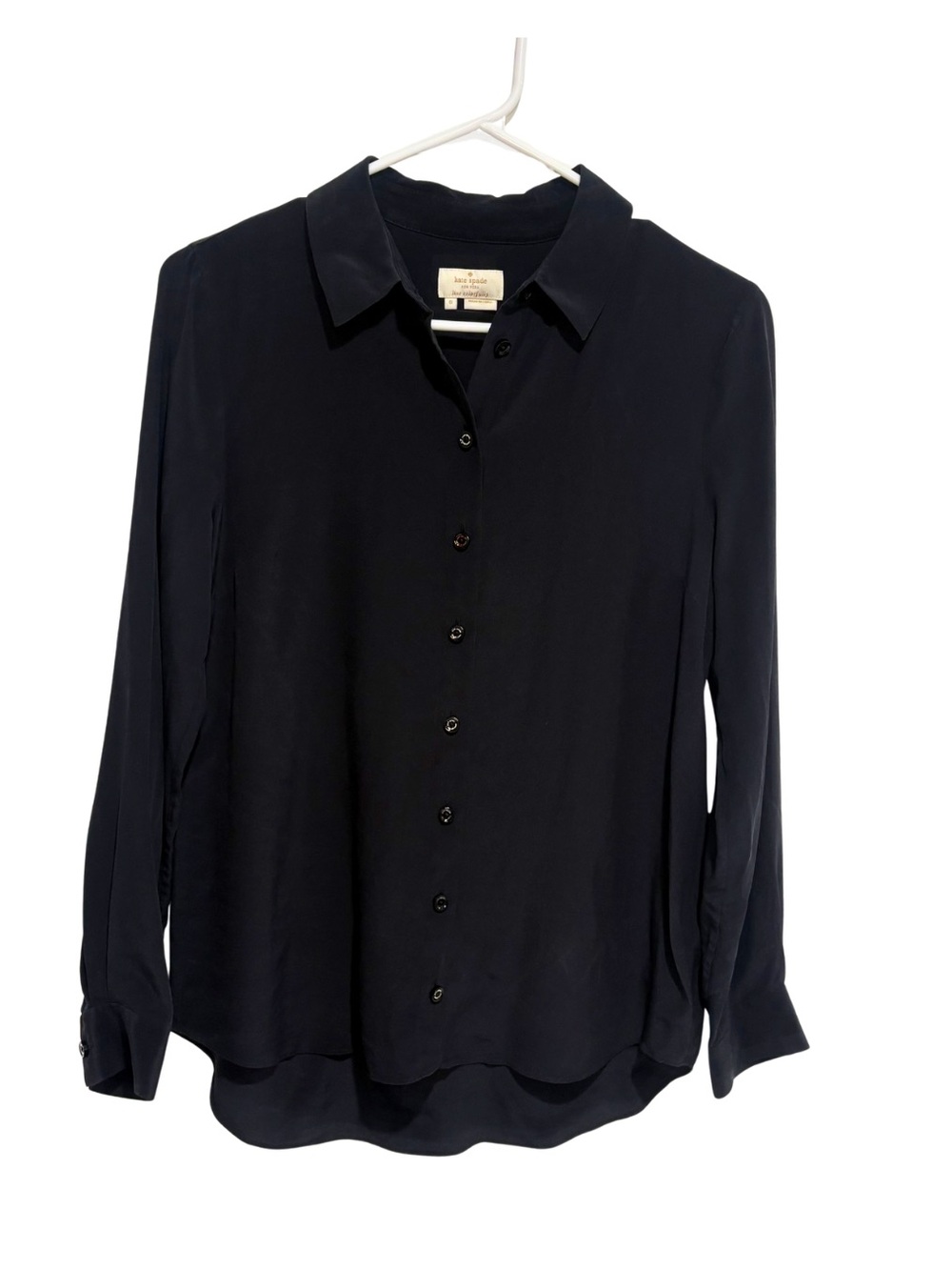 Kate Spade New York Silk Button Down Top Women’s Size 6 Elegant Blouse